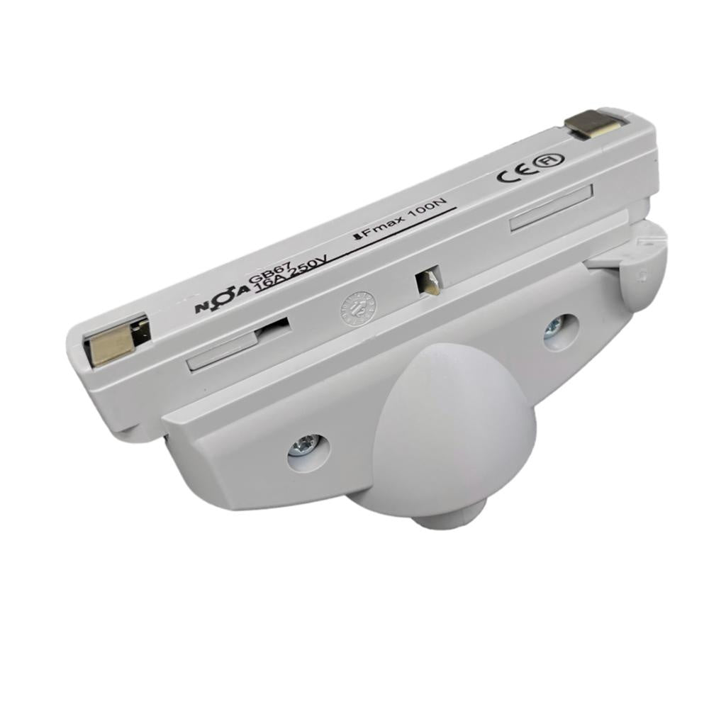 1fase rail grijs - hanglamp adapter