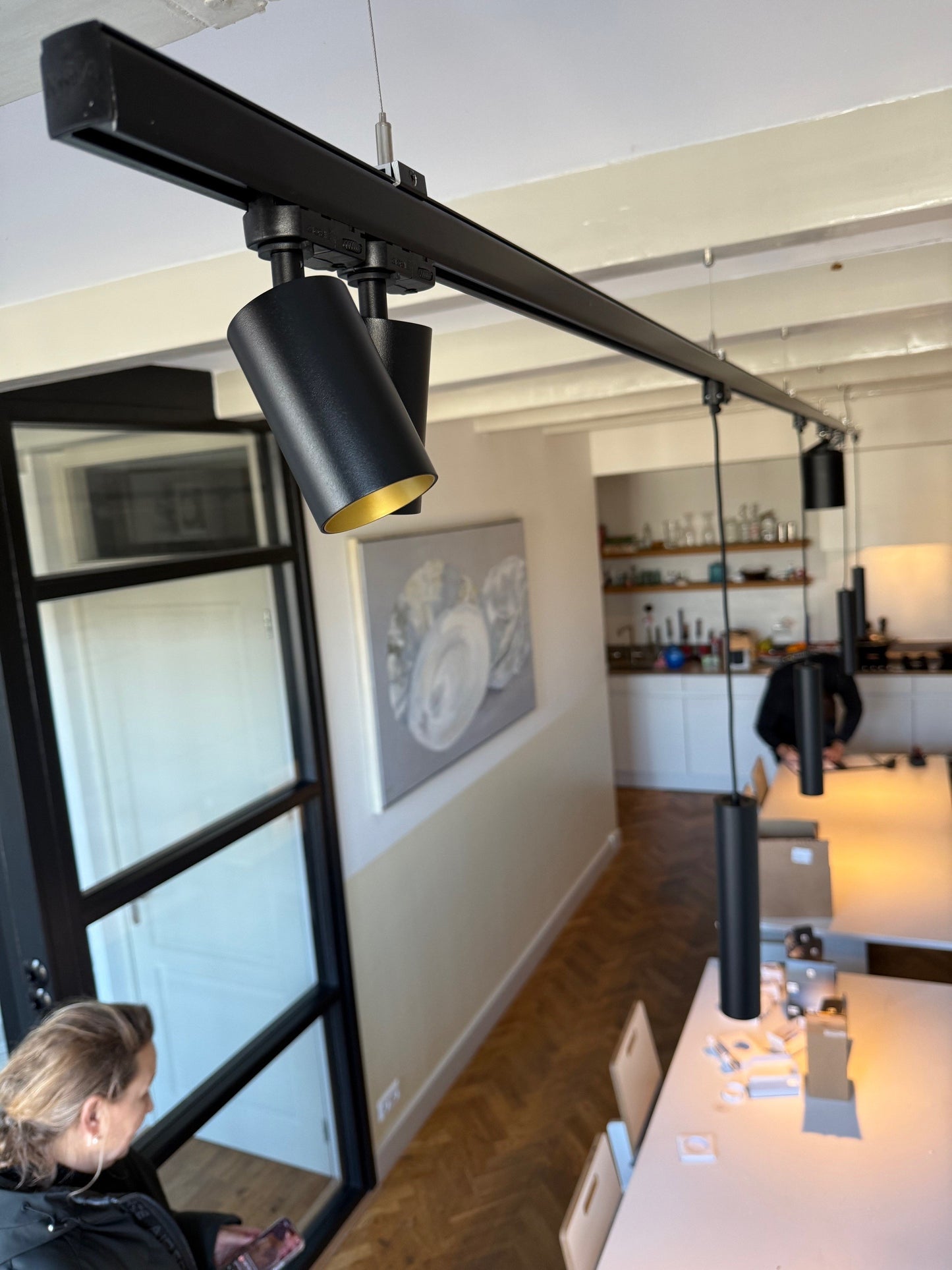 HELIOS GU10 3F zwart