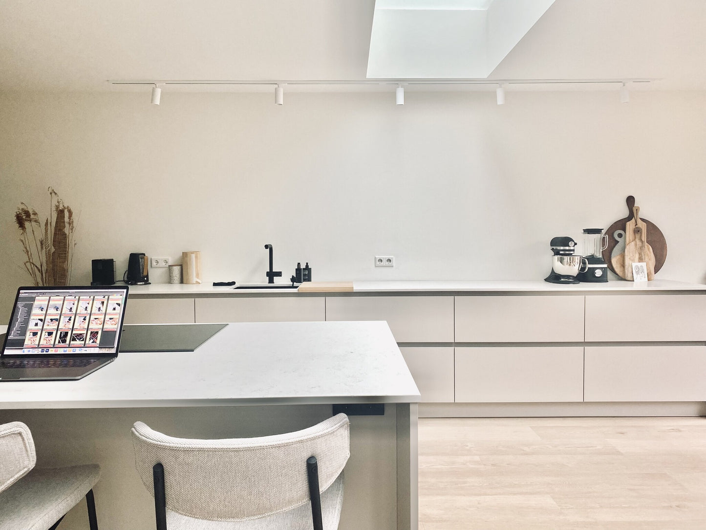 set 4m | voeding midden - LUXON GU10 1-fase wit