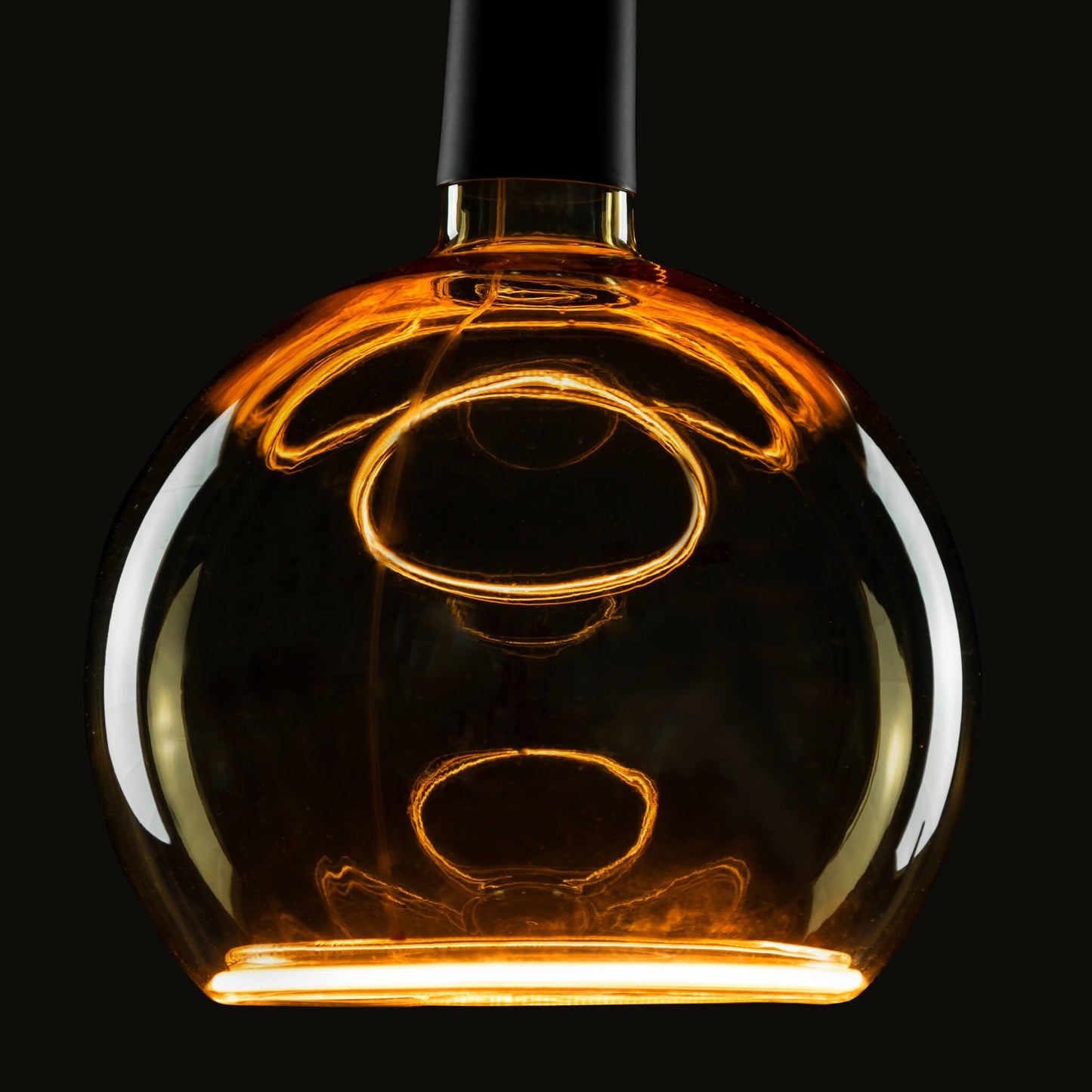E27 Floating LED Globe G150 Gold