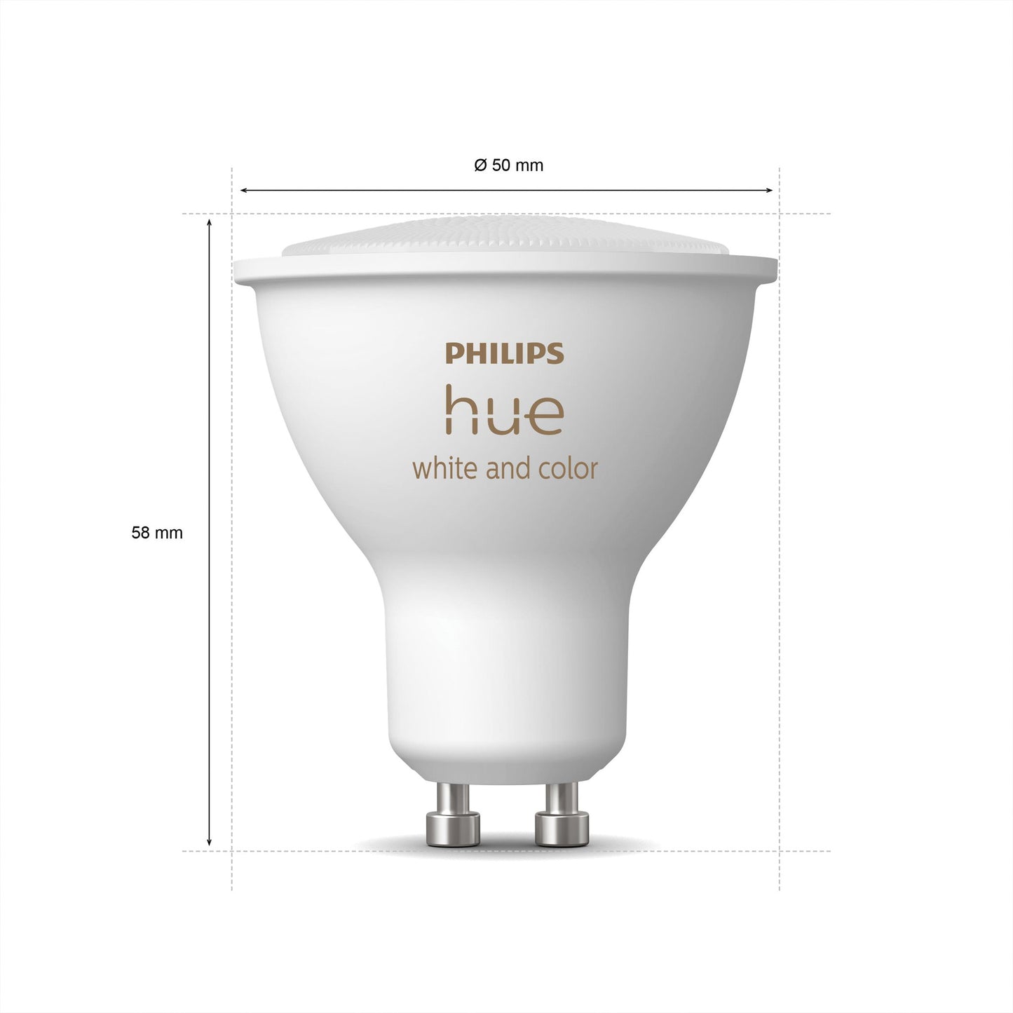 Philips HUE White And Color GU10 enkele lamp (1-pack)