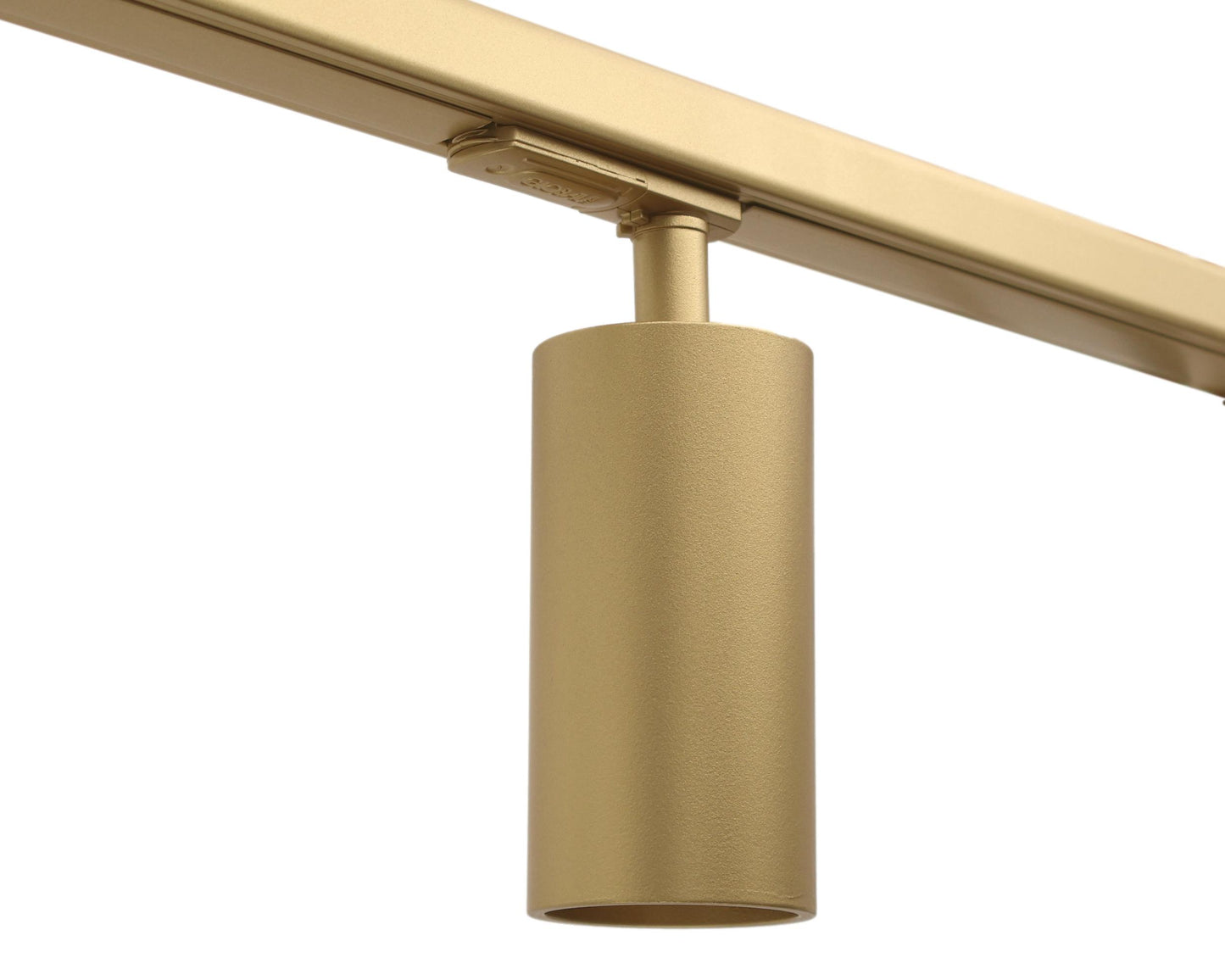 Messingkleurige GU10 railspot