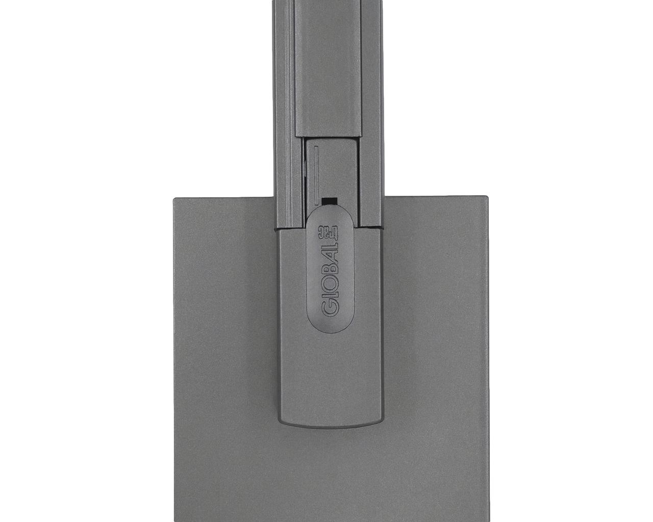 afdekkap in gunmetal kleur