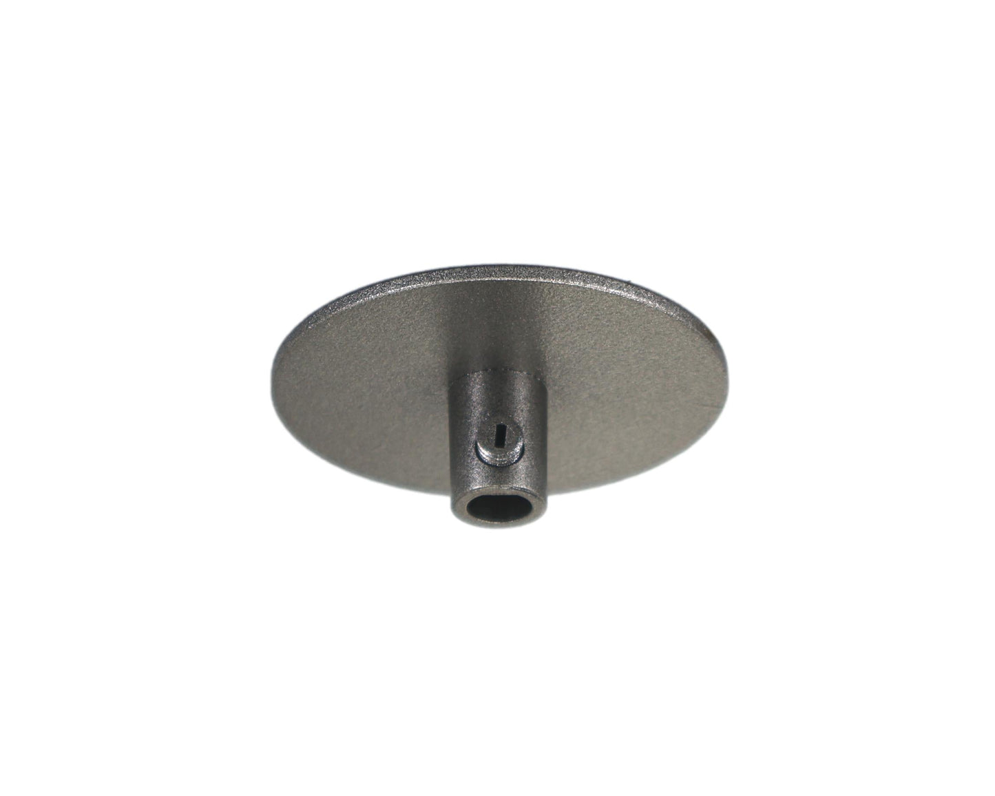 Gunmetal kleurige plafondrozet voor hanglampen