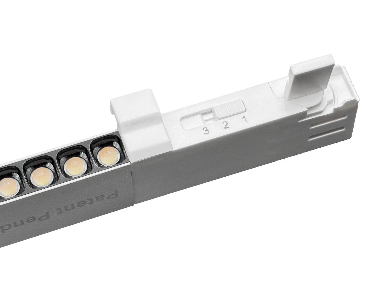 LINEA60 INVI LEN - 3-fase railarmatuur wit