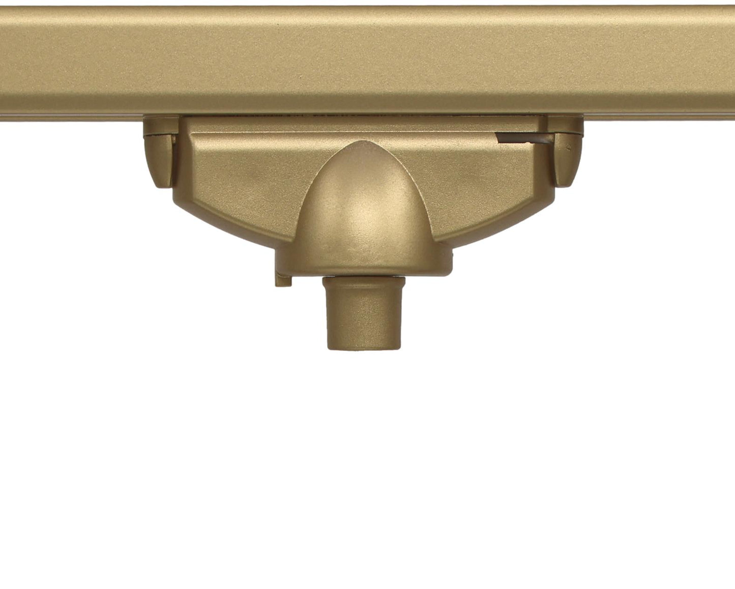 1fase rail Messing - hanglamp adapter