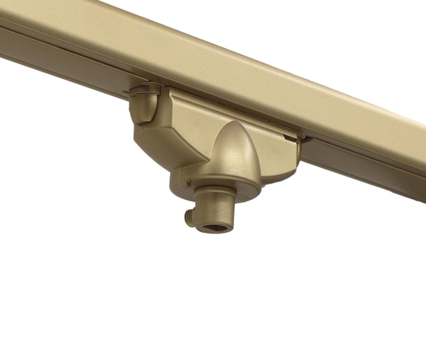 1fase rail Messing - hanglamp adapter