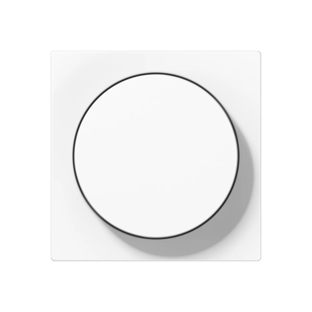 JUNG AS500 / A550 Draaiknop Dimmer – Alpine Wit (A1740WW)