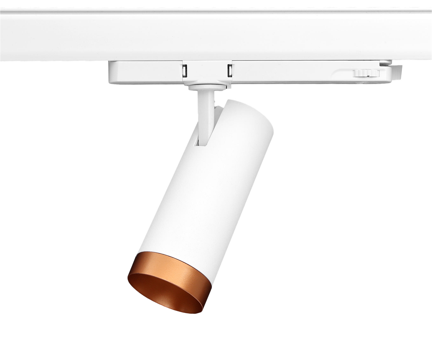 moderne winkelverlichting 3fase railspot wit van het merk DELTA