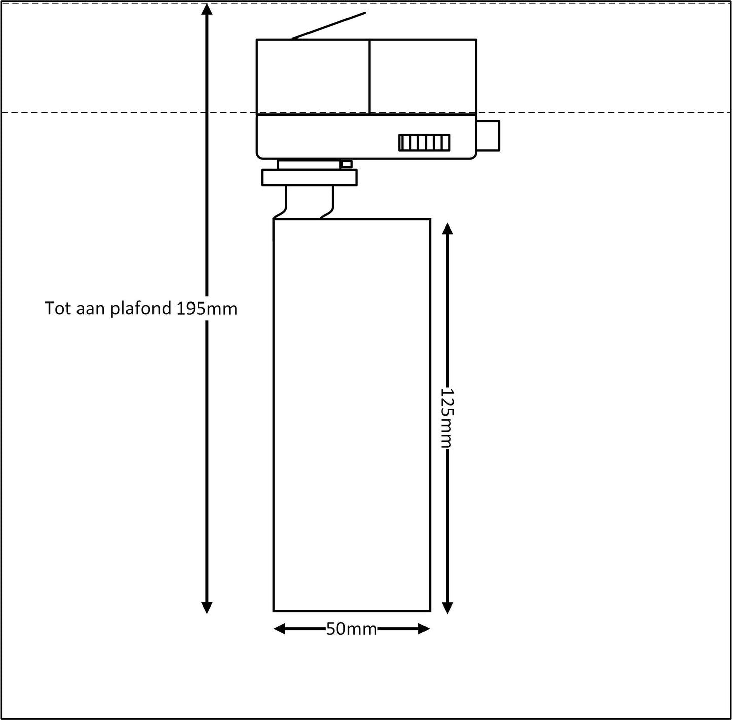 SLIMM-50 zwart 3F