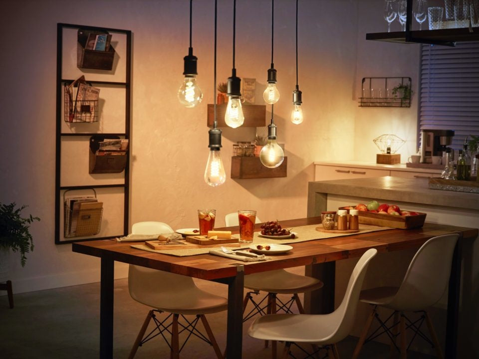 Philips HUE White Ambiance Filament Bulb Pear A60