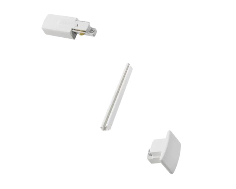 set 2m | voeding midden - 1-fase wit