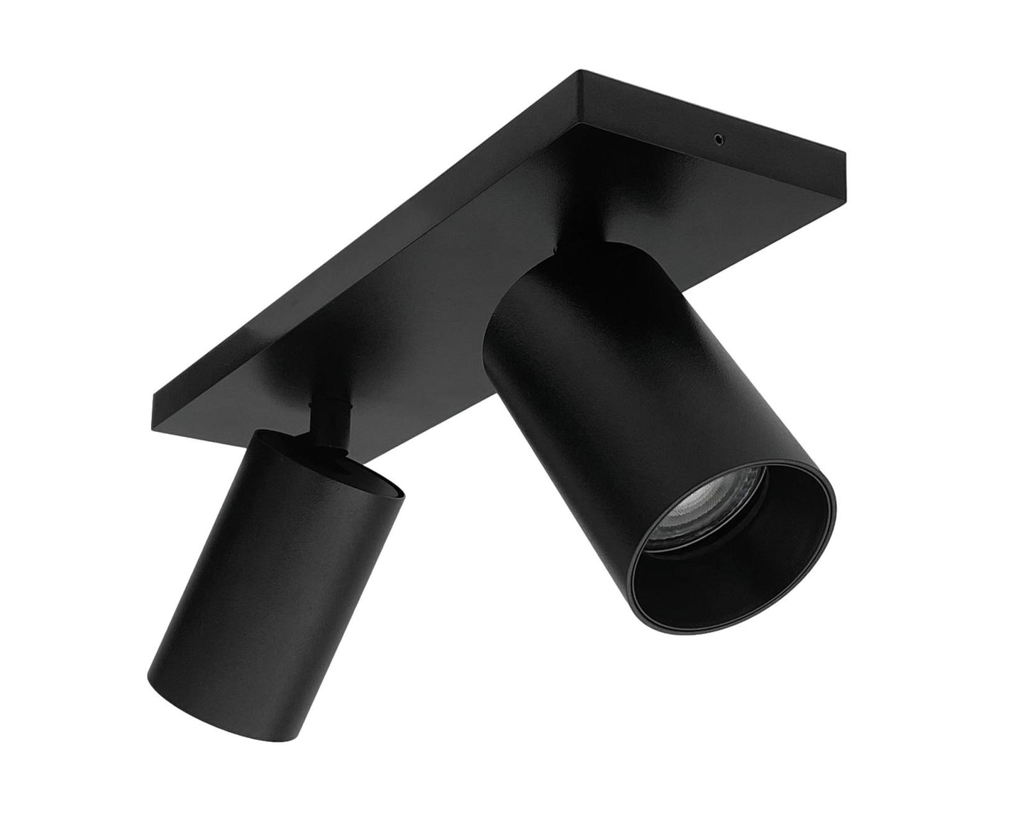 Opbouwspot HELIOS dubbel GU10 - zwart