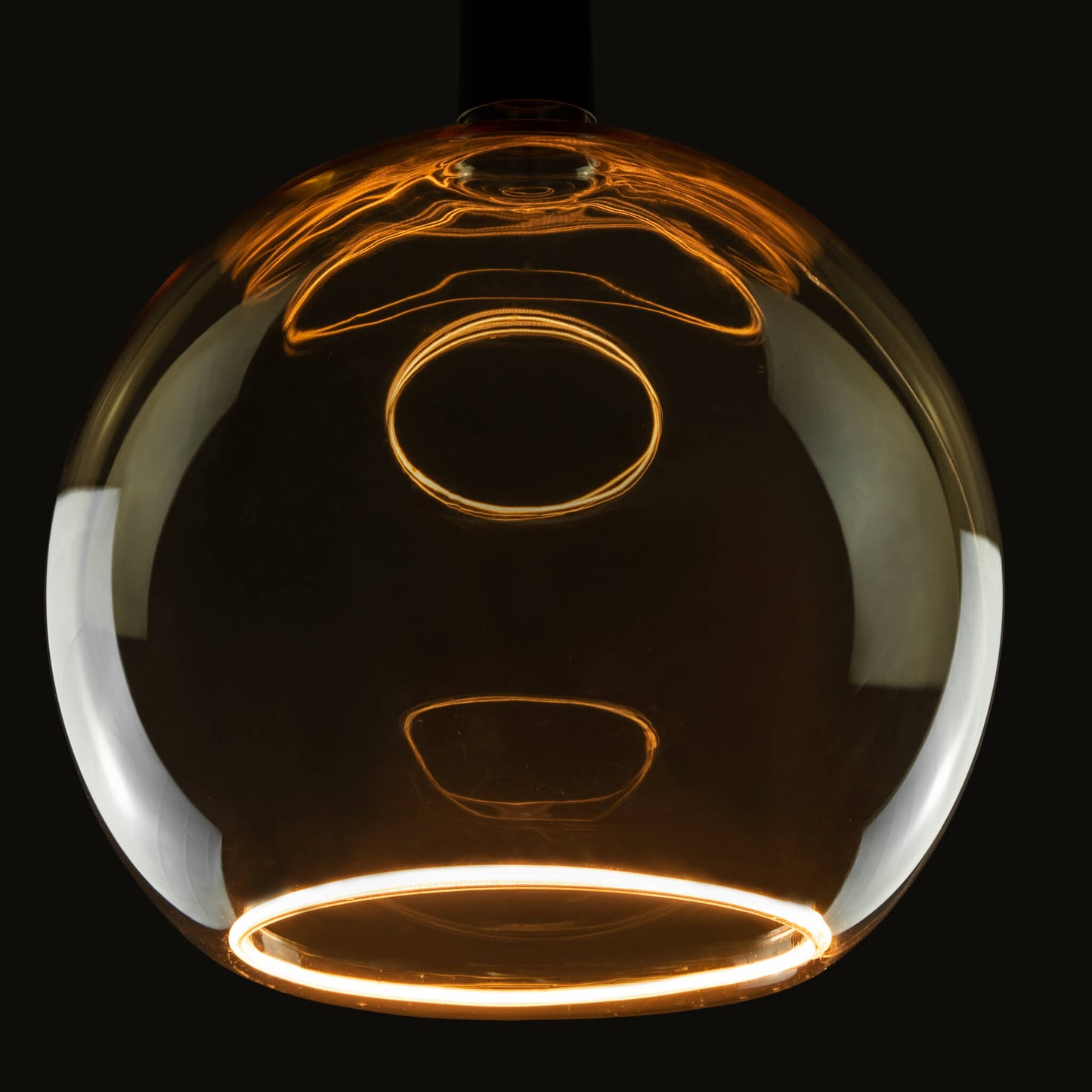 E27 Floating LED Globe G300 Gold