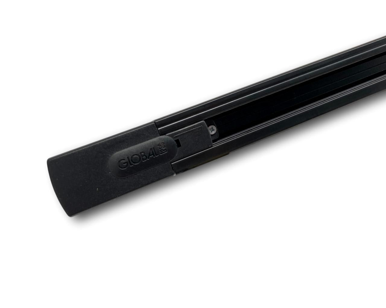 1fase rail zwart - rail eindvoeding GB11-2