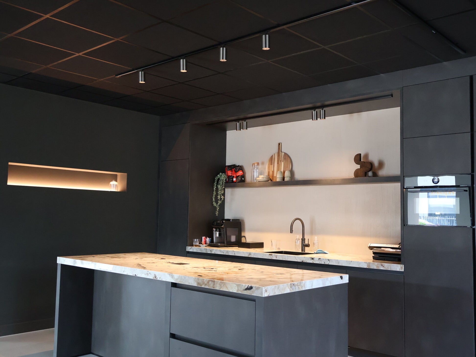 gunmetal GU10 spot voor railverlichting