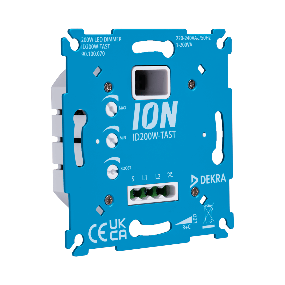 LED Tastdimmer met tastdimmerknop | 0.3-200 Watt | ION INDUSTRIES