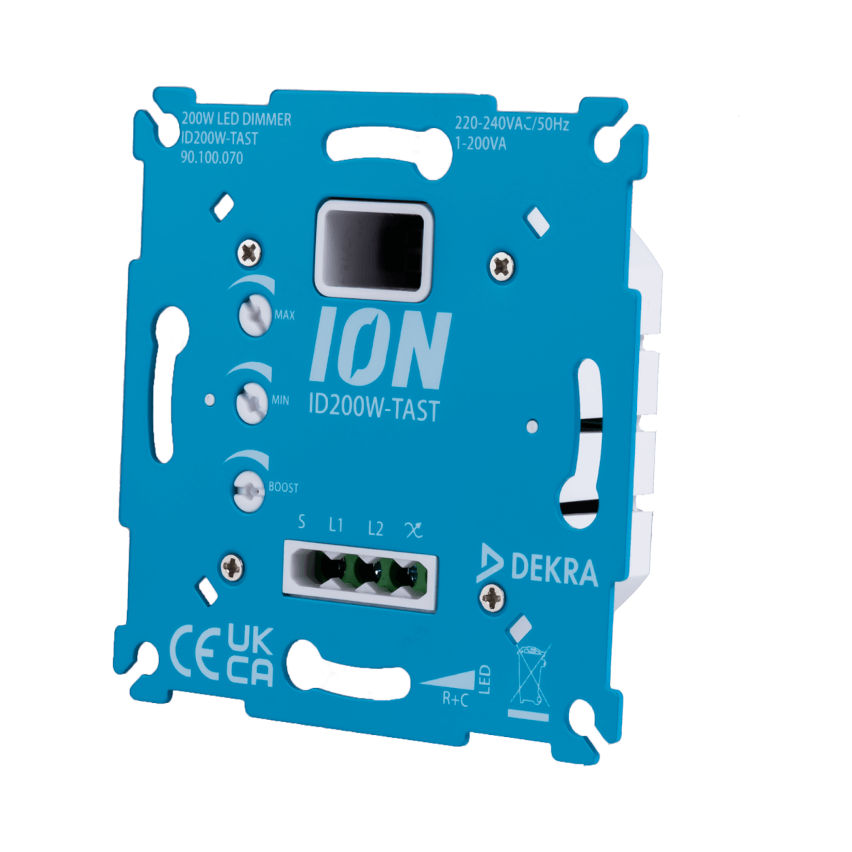 LED Tastdimmer met tastdimmerknop | 0.3-200 Watt | ION INDUSTRIES