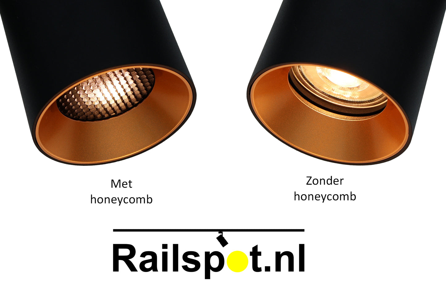 set 4m | voeding midden - COLLOS GU10 1-fase zwart