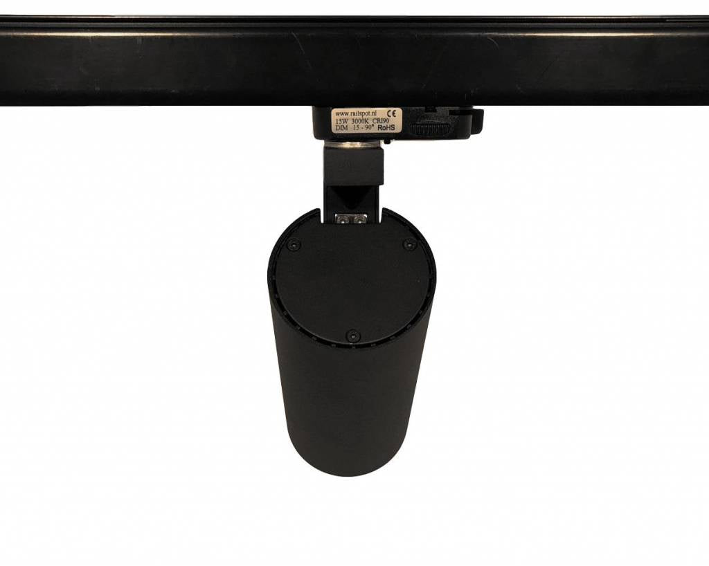 ZOOM 15 watt 3000k - zwart