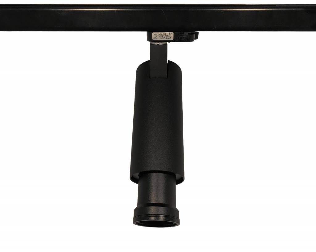 ZOOM 15 watt 3000k - zwart