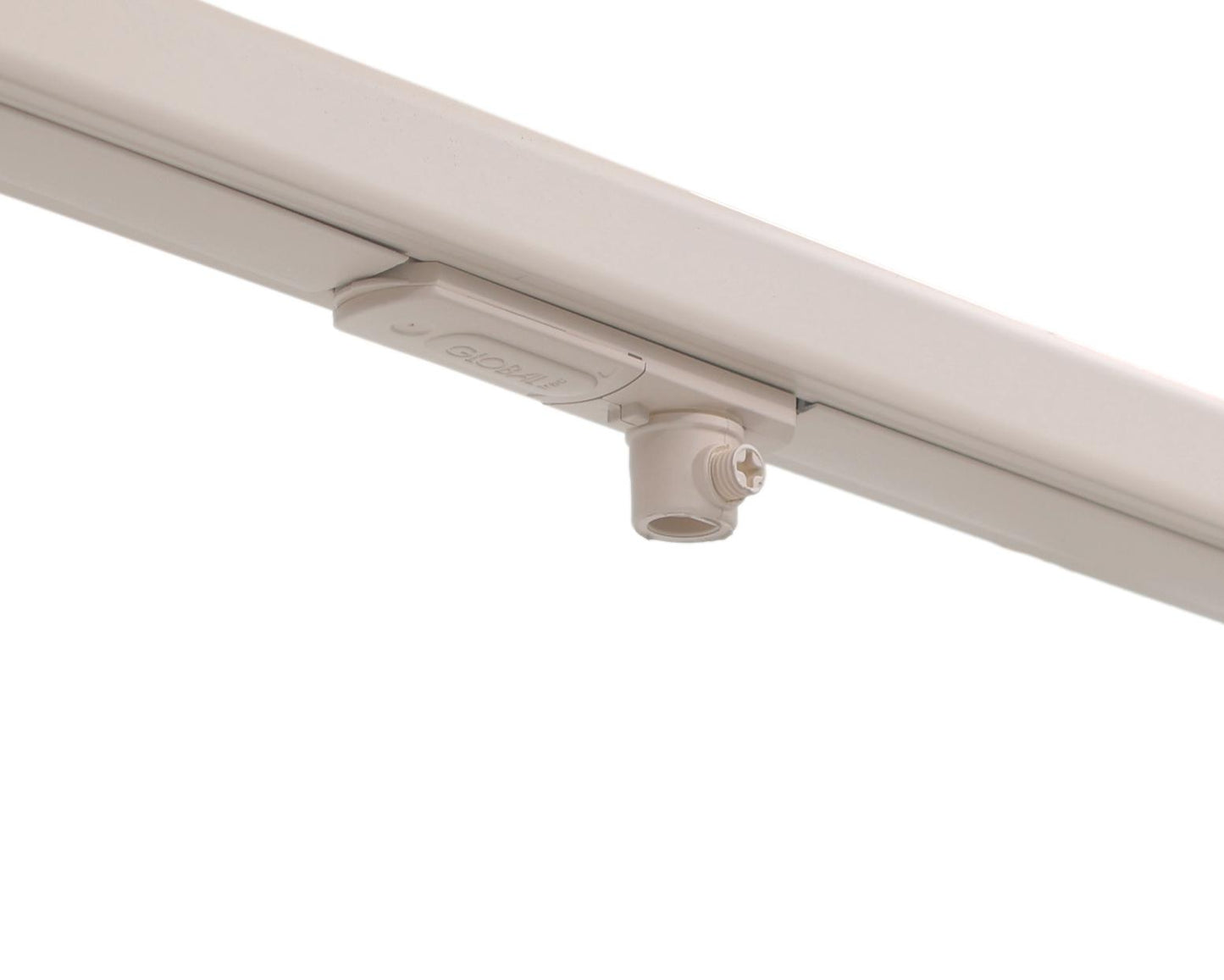 1fase rail Beige - hanglamp adapter mini