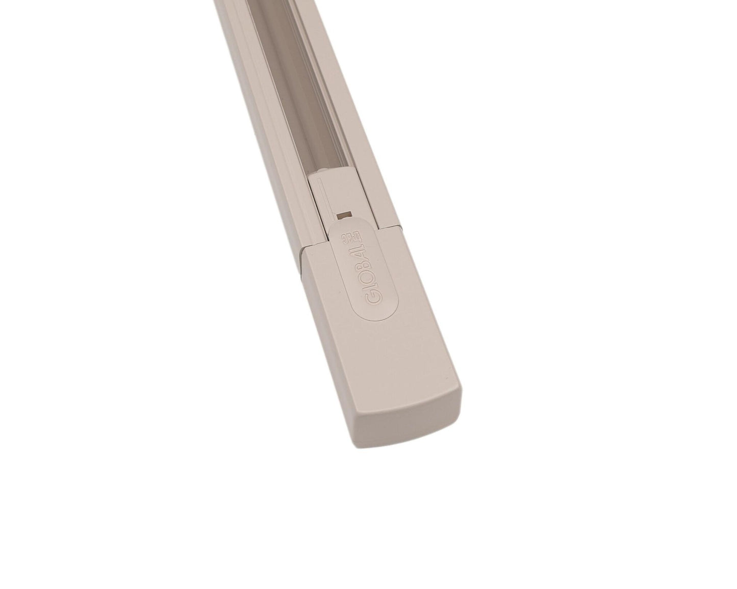 1fase rail Beige - rail eindvoeding GB12