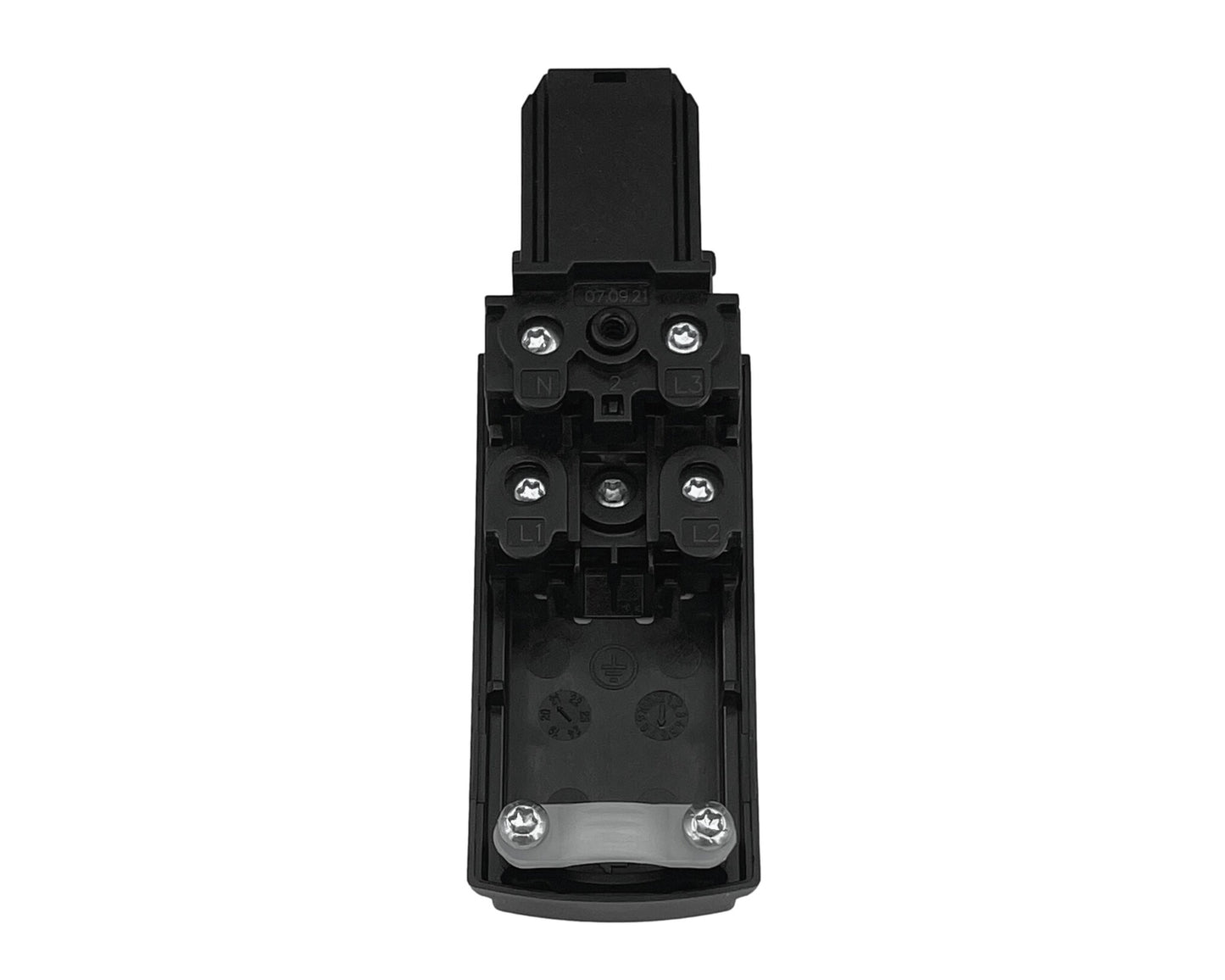 3fase rail grijs - rail eindvoeding XTS12-1