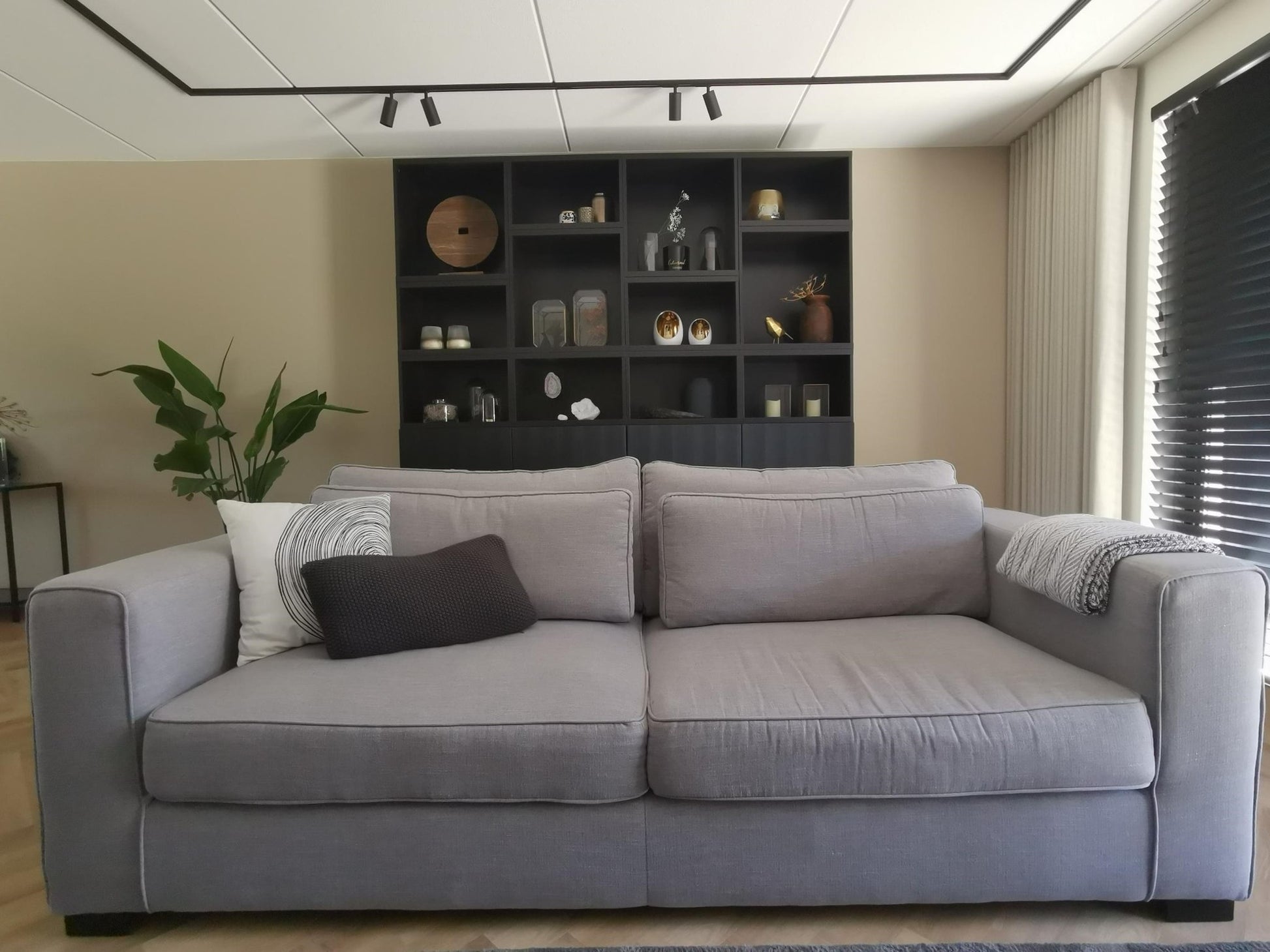 Led railsysteem verlichting in de woonkamer