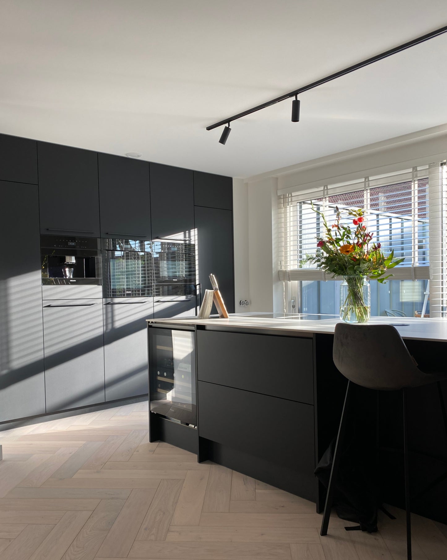 set 1m | voeding einde - MODERN XL GU10 1-fase zwart
