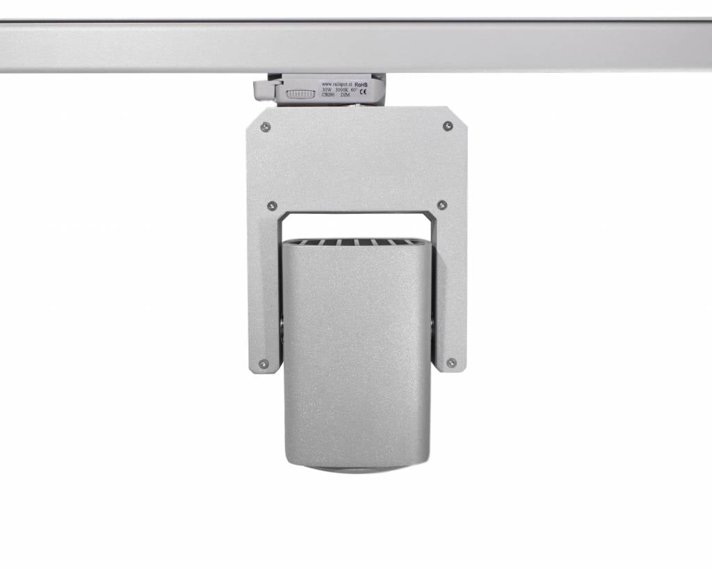 Railspot CUBE 30W 3000K DIM - grijs