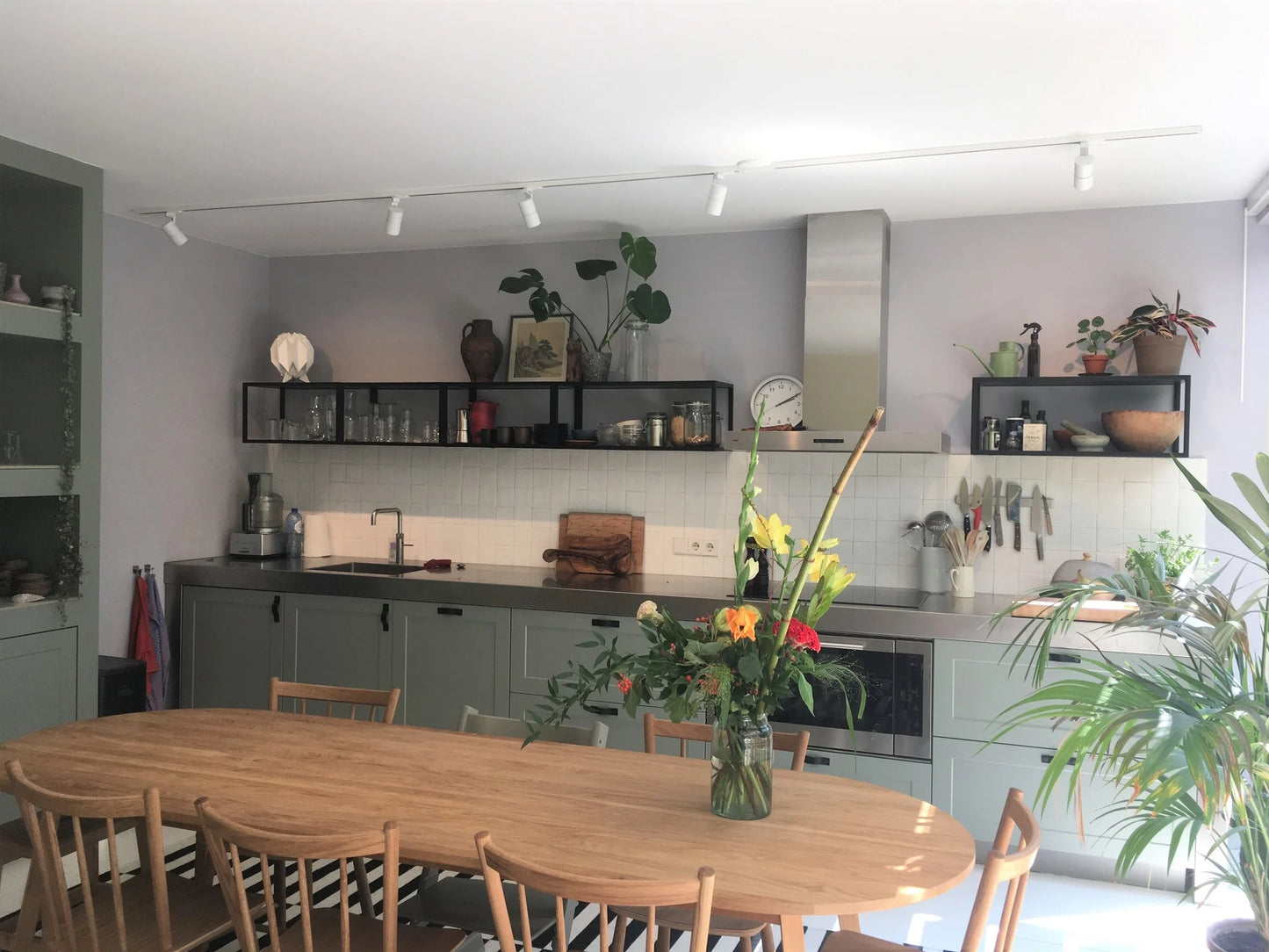 set 1m | voeding einde - TUBY GU10 1-fase wit