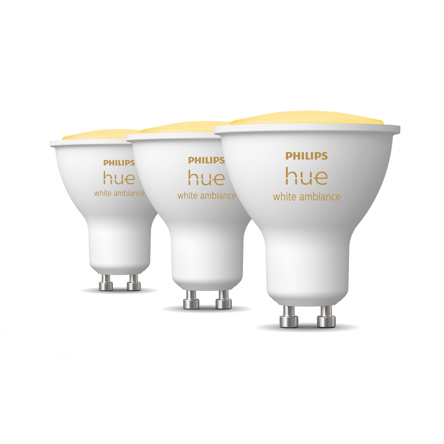 Philips HUE White Ambiance GU10 (3-pack)