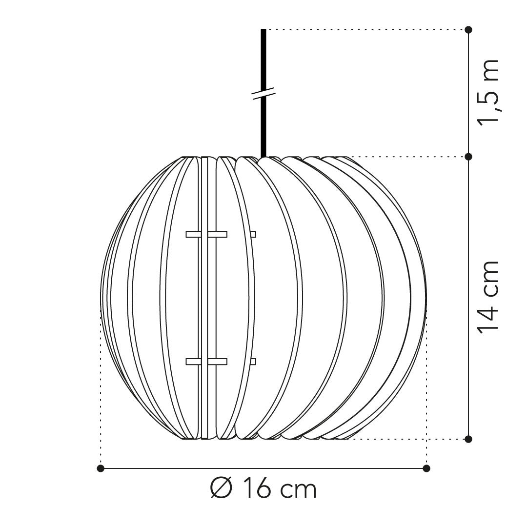 Atmosphere hanglamp - E14