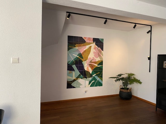 verstelbaar hoekstuk muur naar plafond