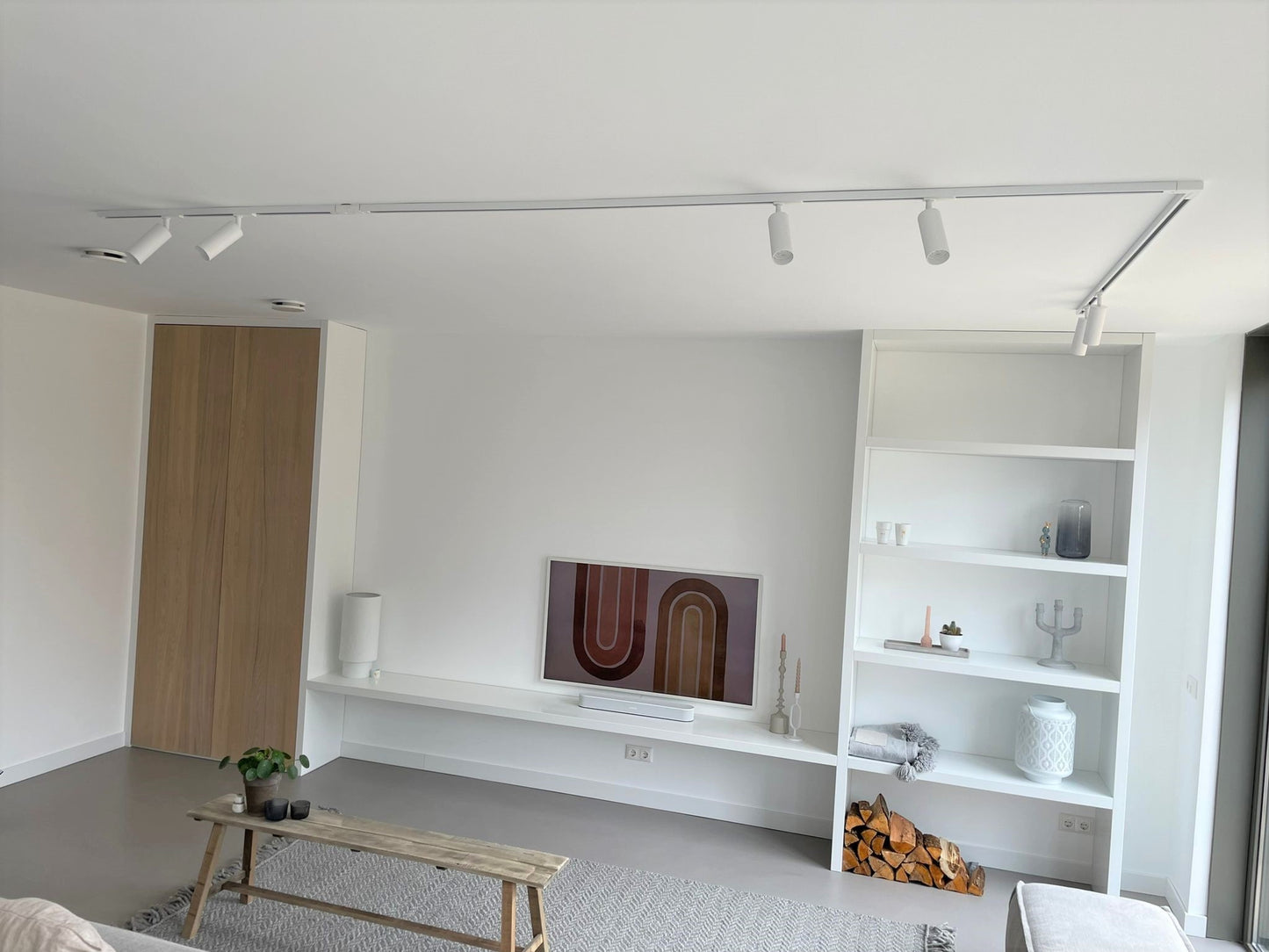 set 4m | voeding midden - MODERN XL GU10 1-fase wit