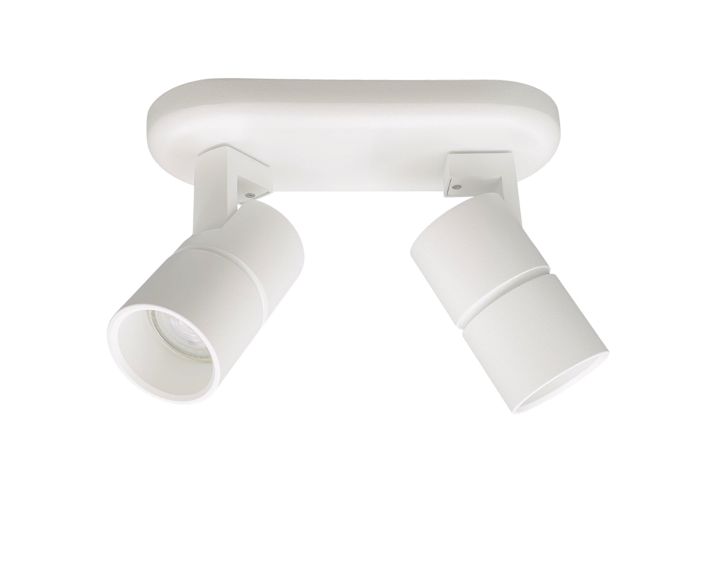 Opbouwspot TUBY DUO GU10 wit