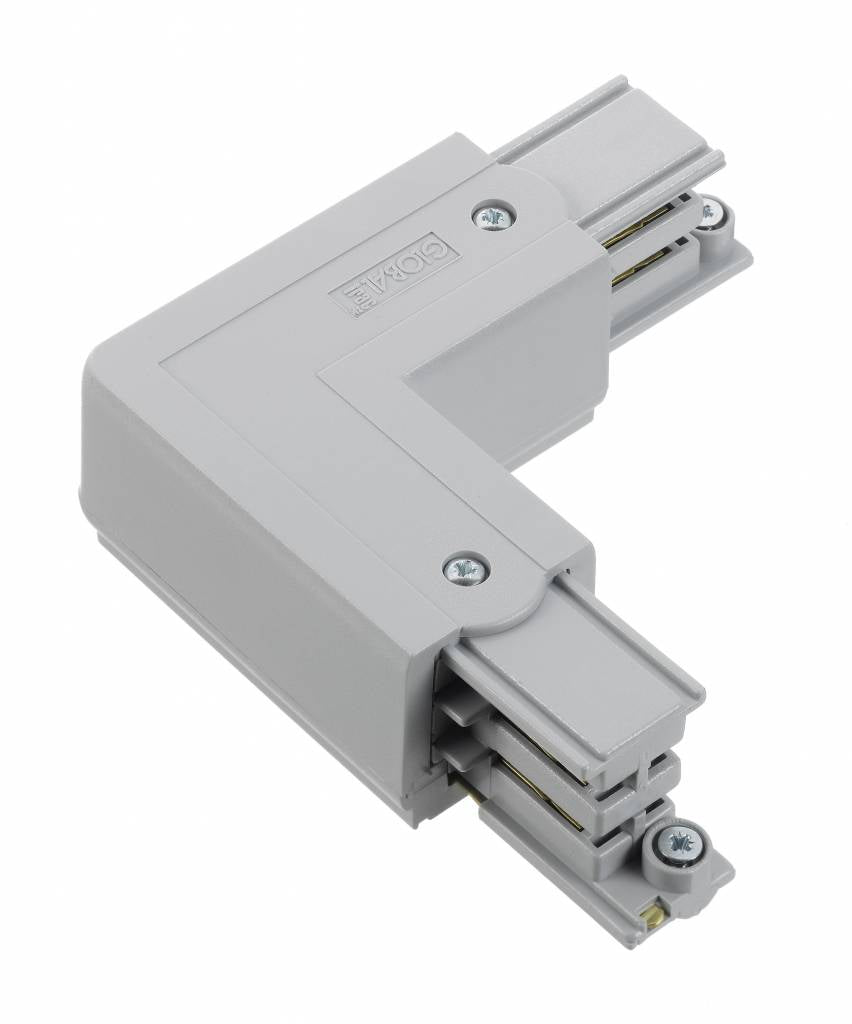3fase rail grijs - hoekstuk XTS34-1