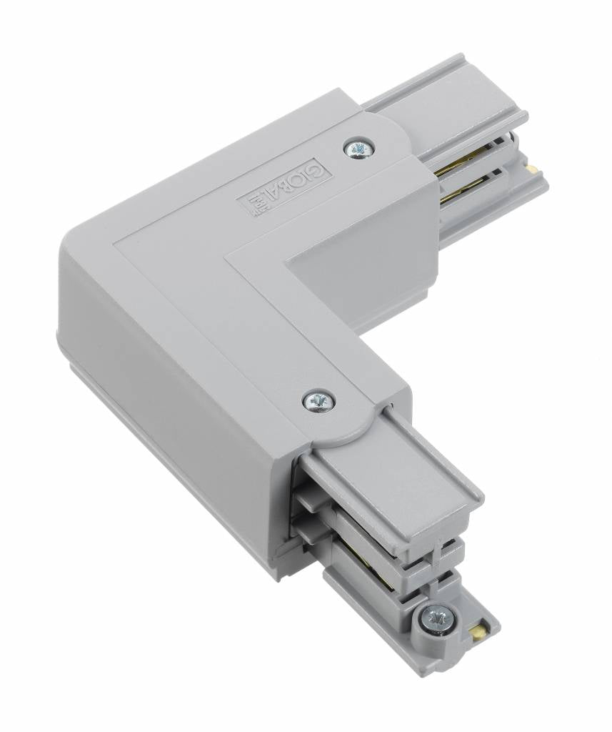 3fase rail grijs - hoekstuk XTS35-1
