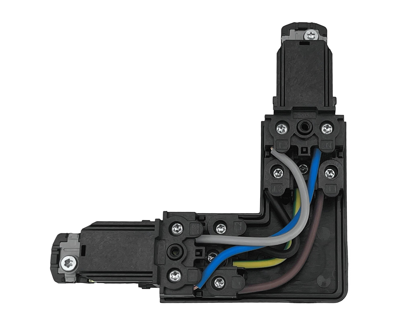 3fase rail wit - hoekstuk XTS35-3