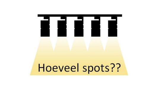 Hoeveel spots moet ik kiezen voor mijn railverlichting?