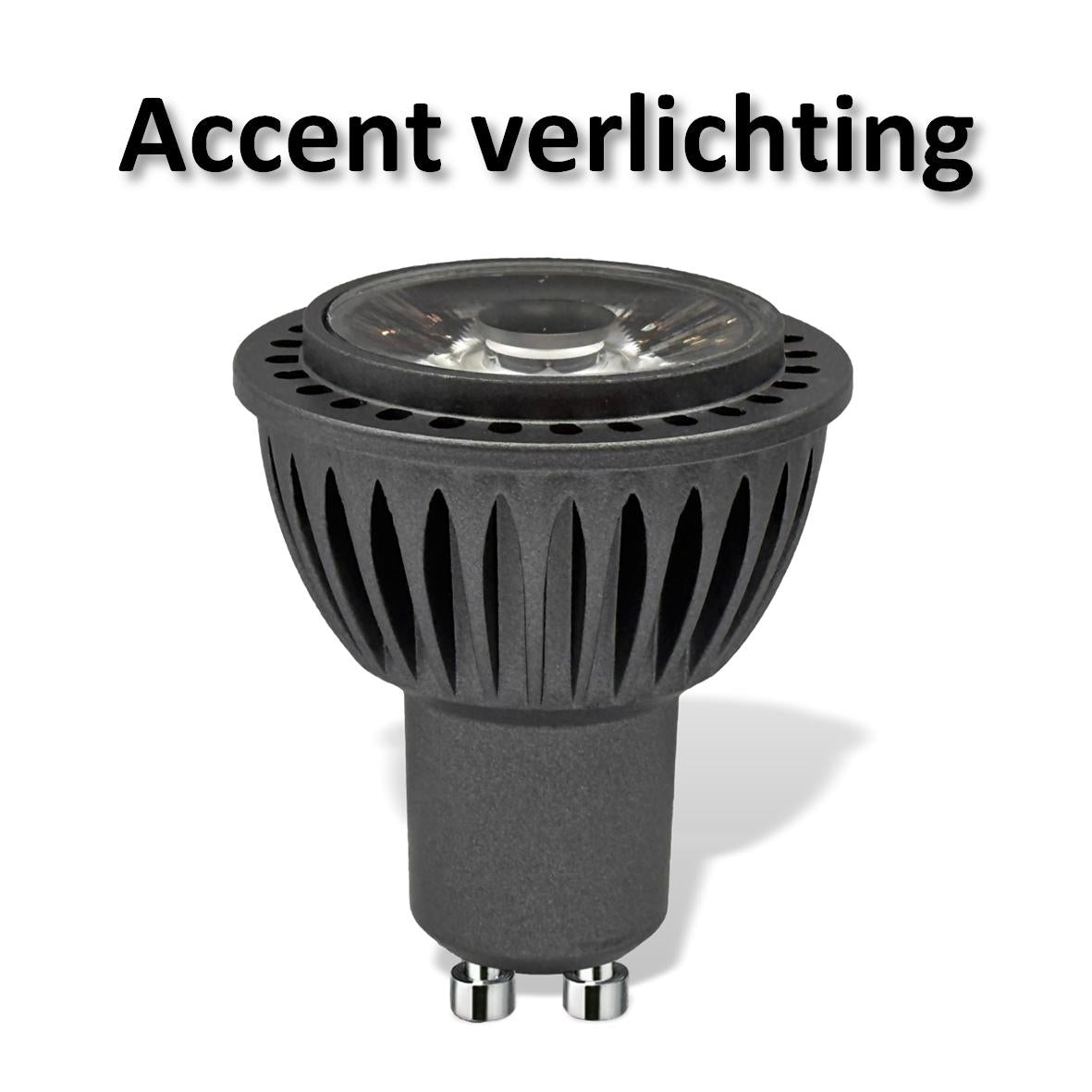 gu10 lamp met gerichte lichtbundel voor categorie accent verlichting