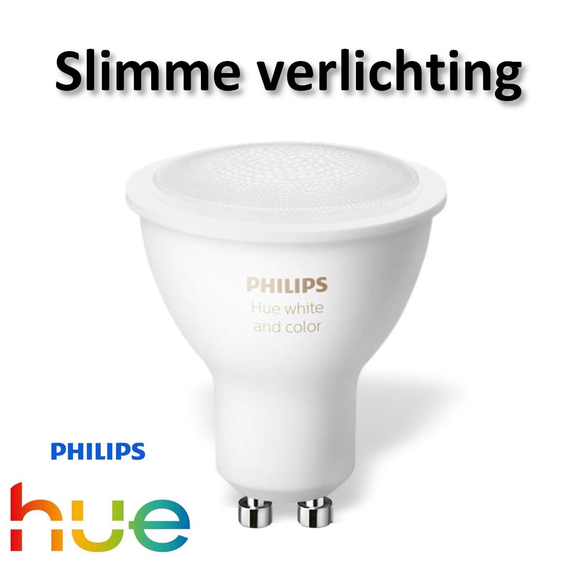 Philips Hue gu10 lamp voor de categorie slimme verlichting