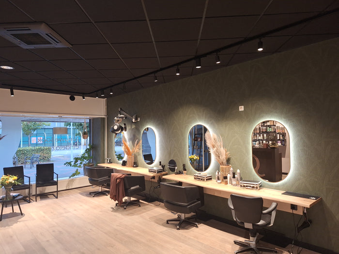 Zwart railverlichting Winkel Nordic Global 3F rail met POLARIS II