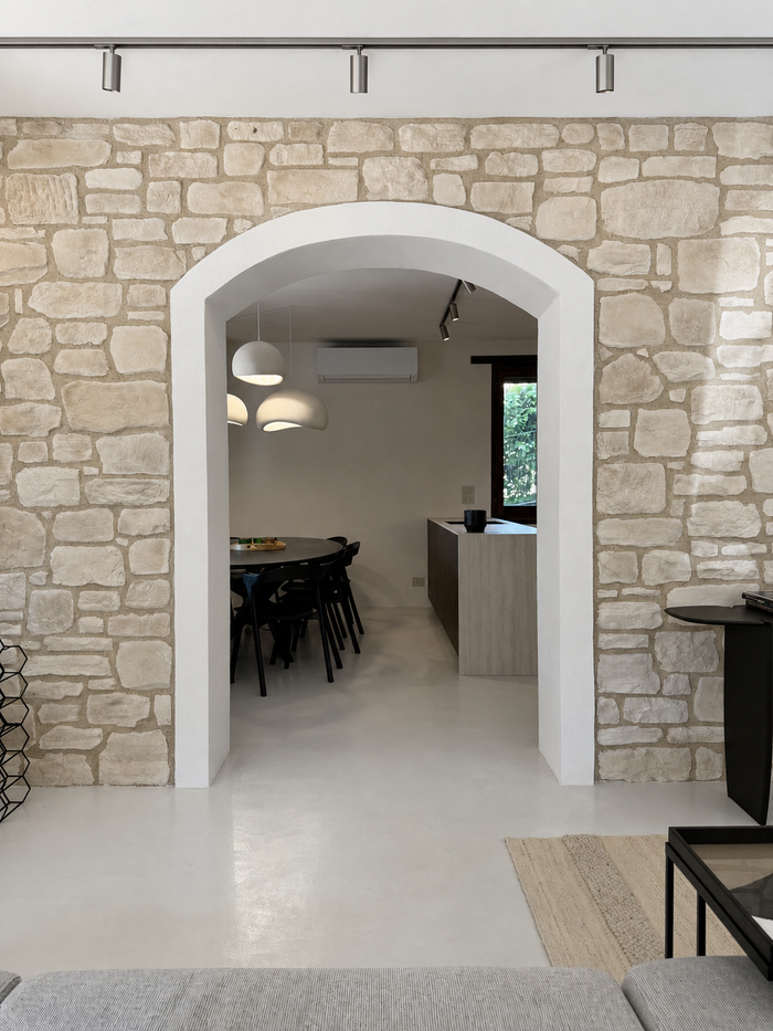 Champagne railverlichting Keuken, 
        
          
          Woonkamer Nordic Global 1F rail met Luxon 1f