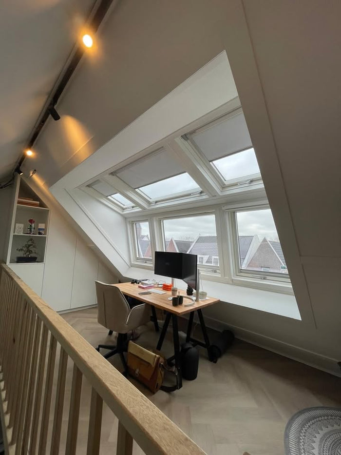 Zwart railverlichting Woonkamer Nordic Global 1F rail met TUBY GU10