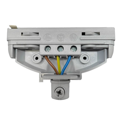 1fase rail grijs - hanglamp adapter