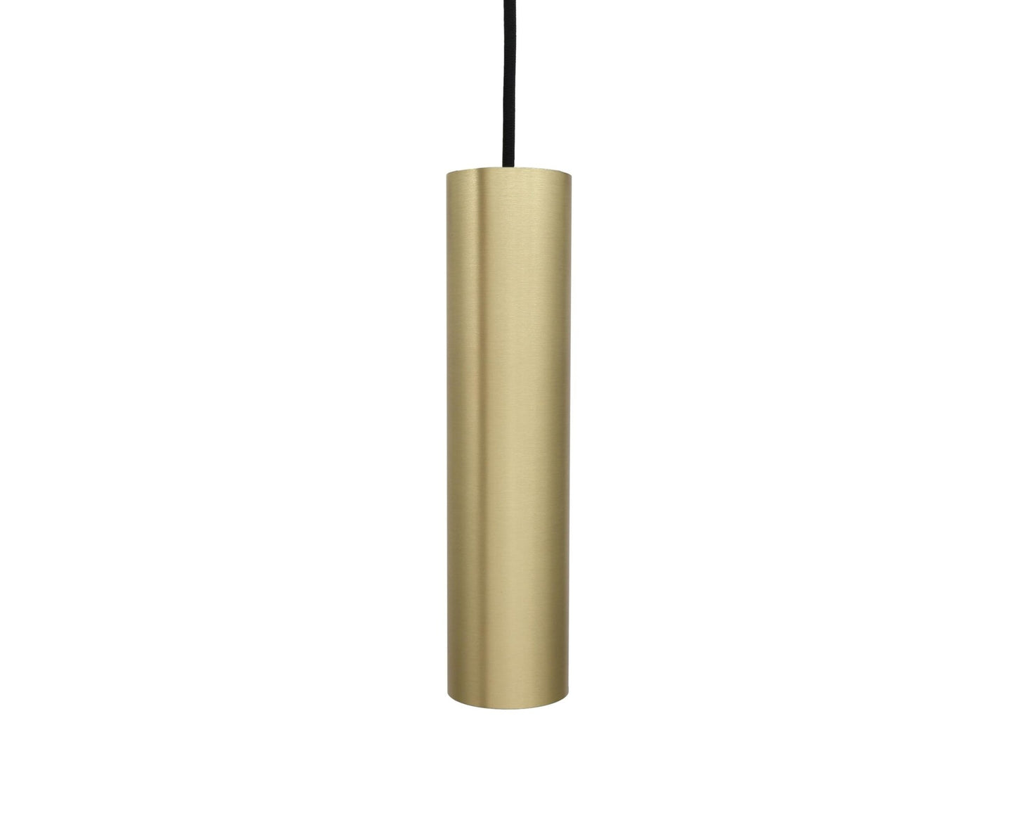 messingkleurige GU10 pendel voor 3-fase rail