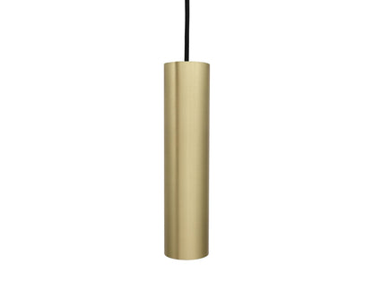 messingkleurige GU10 pendel voor 3-fase rail