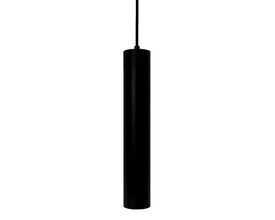 zwarte pendelhanglamp voor 3-fase railverlichting